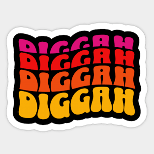 Diggah German Gen-Z Slang Sticker